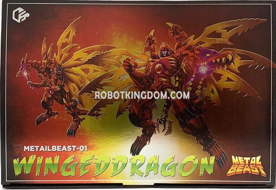 Jiangxing JX-MetalBeast-01 Winged Dragon In-Hand Images